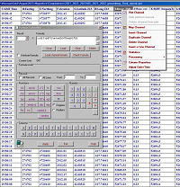 Data-linked spreadsheet, plotter and gridding tool